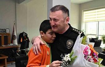 Özel öğrencilerden Erzincan Emniyetine anlamlı ziyaret