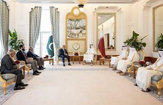 Pakistan Başbakanı Şerif ile Katar Emiri Al-Thani bölgesel durumu görüştü