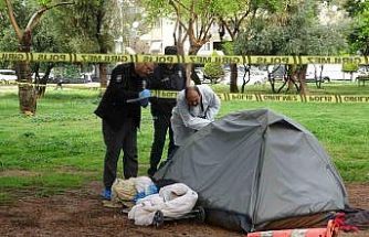 Parka kurduğu çadırda yaşayan adam ölü bulundu