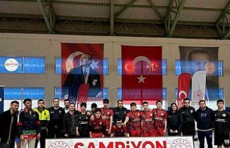 Polis Haftası etkinliklerinde 5x5 Futsal turnuvası yapıldı