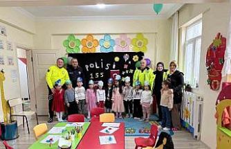Polis Haftası’nı öğrencilerle kutladılar