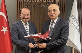 Rektör Çakmak’tan TUSAŞ’a ziyaret