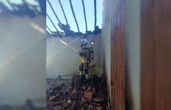 Reyhanlı’da müstakil ev yandı