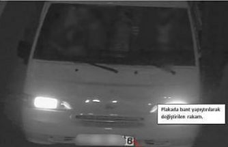 Sahte plakayla 150 adet sebze kasası çaldılar, JASAT’tan kaçamadılar