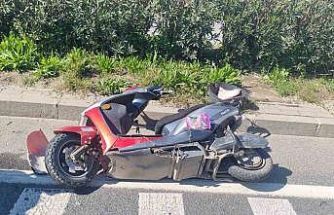 Salihli’de ekobis ve motosiklet çarpıştı: 3 yaralı