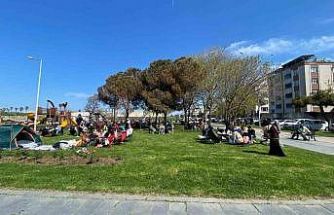 Samsun’da sıcak hava etkisi: Sahil ve parklar dolup taştı