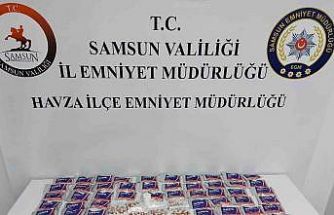 Samsun’da uyuşturucu operasyonu: 3 bin 359 adet hap ele geçirildi
