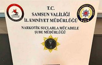 Samsun’da uyuşturucu ve silah operasyonu: 1 gözaltı