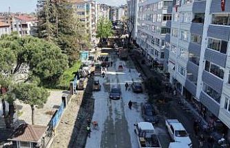 Samsun’da yol ve kaldırımlar yenileniyor