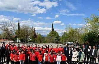 Samsunspor Voleybol Akademi’den Vezirköprü’de sosyal sorumluluk projesi