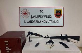 Şanlıurfa’da 3 adet ruhsatsız silah ele geçirildi