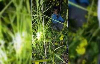 Şanlıurfa’da kayalıklarda mahsur kalan 2 küçük kardeş kurtarıldı