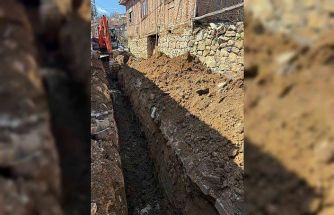 Saraycık köyünde altyapı yenilendi