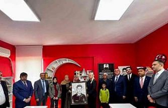 Şehit polisin ismi kütüphanede yaşatılacak