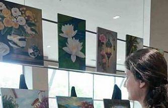 Şehitkamilli hanımların eserleri görücüye çıktı