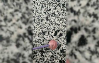 Şekerin içinden taş çıktı