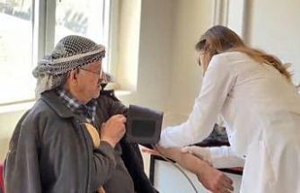 Siirt’te zorlu arazide aşılama çalışması