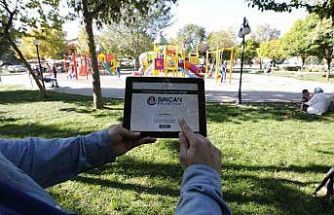 Sincan parklarında ücretsiz Wi-Fi hizmet saati güncellendi