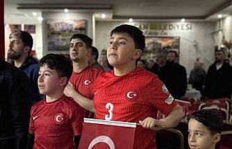 Sincan’da milli maç heyecanı