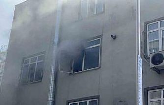 Sinop’ta mutfak yangını