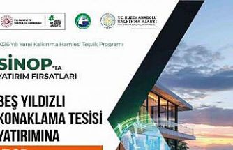 Sinop’ta turizm yatırımlarına dev destek