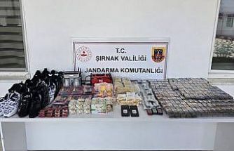Şırnak’ta jandarmadan asayiş, kaçakçılık ve narkotik operasyonu