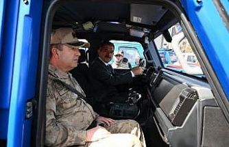 Şırnak’ta zırhlı araçlar hizmete alındı