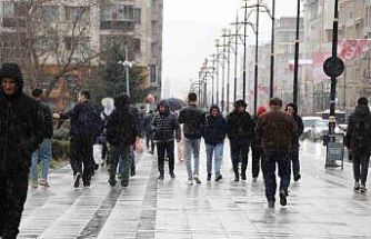 Sivas’ta kış geri döndü