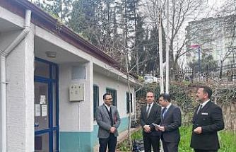 ŞÖNİM binasındaki çalışmalar yerinde incelendi