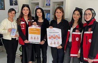 Stajyer öğrencilerden farkındalık çalışması