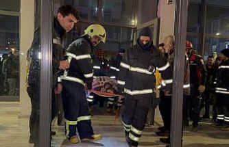 Su baskını nedeniyle bodrumda mahsur kalan engelli vatandaş kurtarıldı