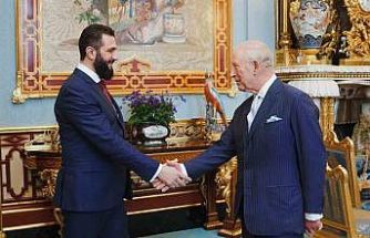 Suriye Devlet Başkanı eş-Şara, İngiltere Kralı III. Charles ile bir araya geldi