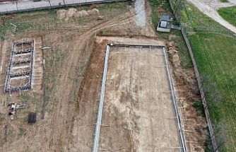 Taşköprü Belediyesi’nin inşa ettiği atlı turizm merkezi yükseliyor