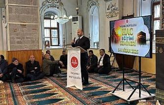 Tavşanlı’da 232 hacı adayı bilgilendirildi