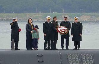 ’TCG Dumlupınar’ denizaltısında şehit olan 81 denizci için anma töreni düzenlendi