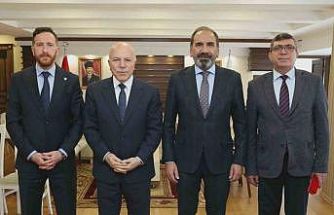 TFF Başkan Vekili Otyakmaz’dan Başkan Mehmet Sekmen’e ziyaret