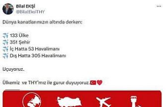 THY, 133 ülkede 358 havalimanına uçuş düzenliyor