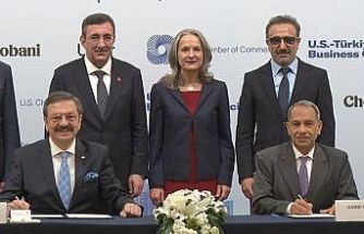 TOBB Başkanı Hisarcıklıoğlu: "Türkiye’de ve ABD’de ticaret ve yatırım ilişkilerini güçlendirmeye yönelik çok sayıda etkinliği birlikte hayata geçiriyoruz"