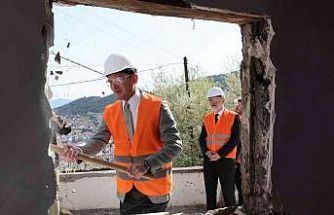 Tokat’ta kentsel dönüşümde yıkımlar başladı