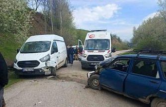 Tokat’ta trafik kazası: 4 yaralı