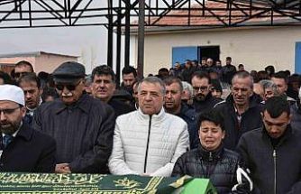 Tomarza Büyükcanlı Mahalle Muhtarı son yolculuğuna uğurlandı