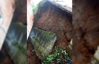 Trabzon’da şiddetli yağış heyelanlara neden oldu