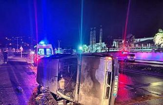 Trabzon’da trafik kazası: 2 yaralı