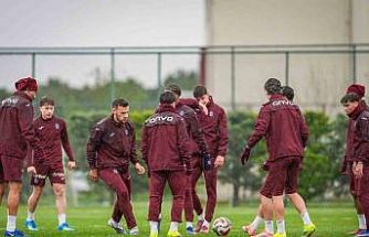 Trabzonspor, Alanyaspor maçı hazırlıklarını sürdürdü
