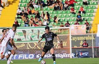 Trendyol Süper Lig: Corendon Alanyaspor: 0 - Samsunspor: 2 (İlk yarı)