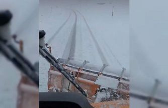 Tunceli’nin ilçelerinde kar etkili oldu