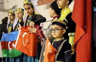 Türk ve Azeri kardeşler 23 Nisan coşkusunu Çameli’nde birlikte yaşadı