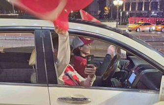 Türkiye’nin 24 yıl sonra Dünya Kupasına gitmesi Ankara’da coşku ile kutlandı