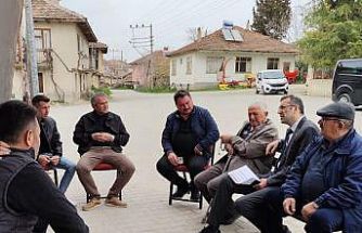 Uşak’ta İl Tarım ve Orman Müdürlüğü ekipleri üreticilerle bir araya geldi