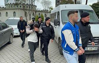 Uyuşturucu operasyonunda 5 şüpheli adliyeye sevk edildi